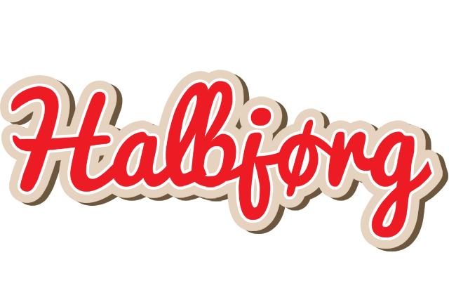 Halbjørg chocolate logo