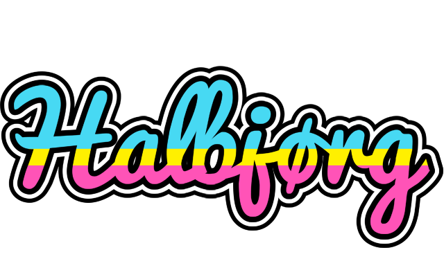 Halbjørg circus logo