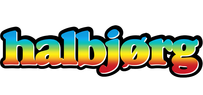 Halbjørg color logo