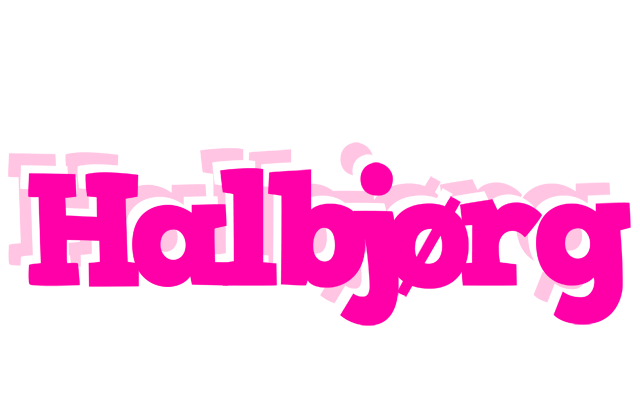 Halbjørg dancing logo