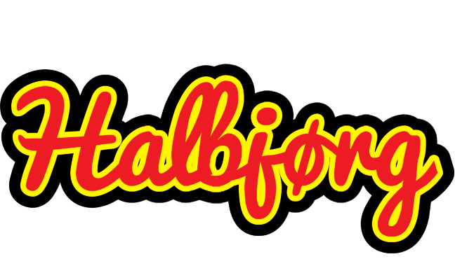 Halbjørg fireman logo