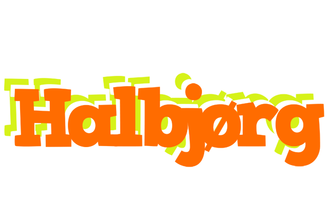 Halbjørg healthy logo