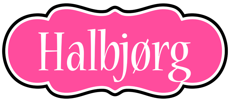 Halbjørg invitation logo