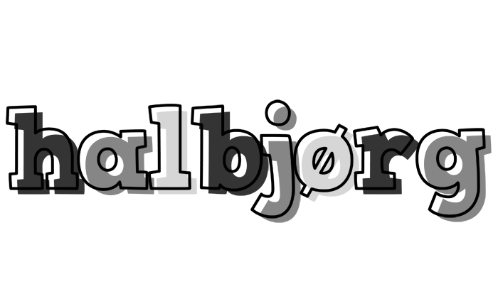 Halbjørg night logo