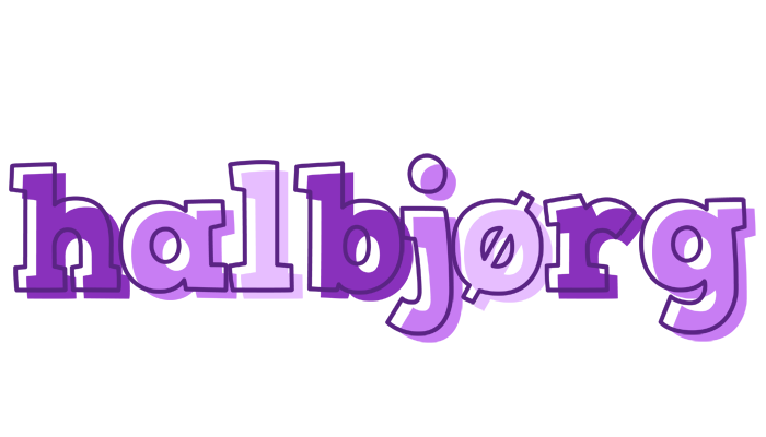 Halbjørg sensual logo