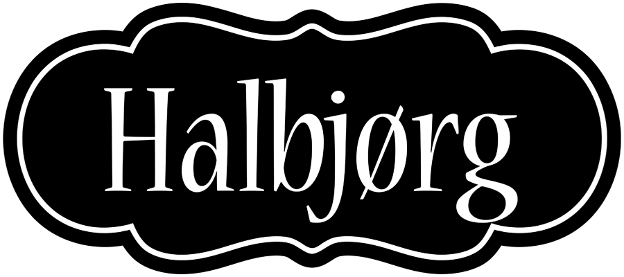 Halbjørg welcome logo