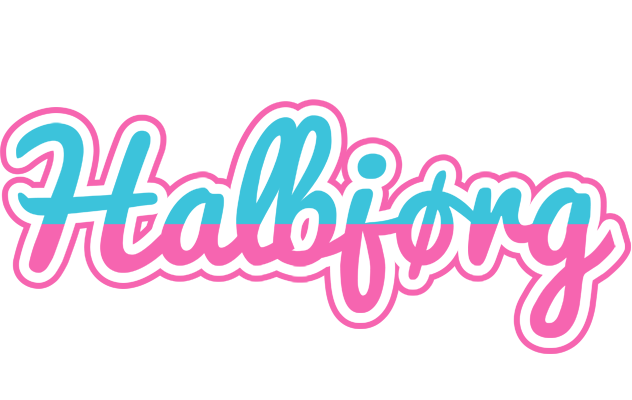 Halbjørg woman logo