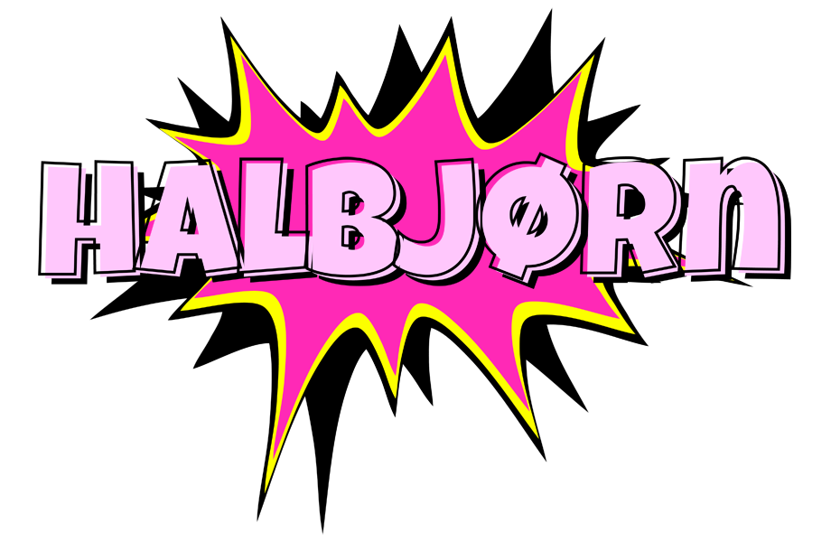 Halbjørn badabing logo