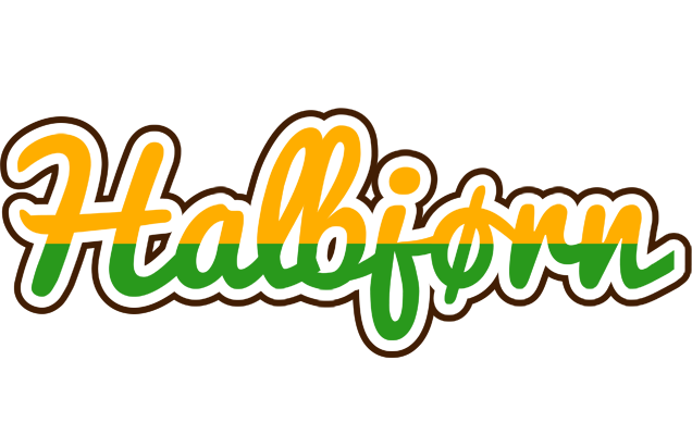 Halbjørn banana logo