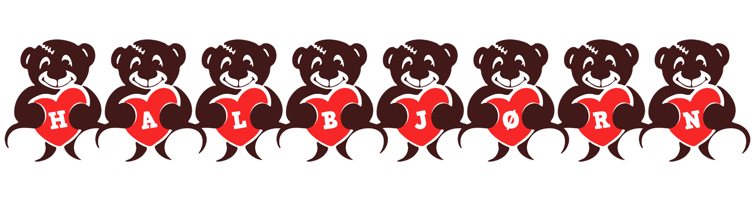 Halbjørn bear logo
