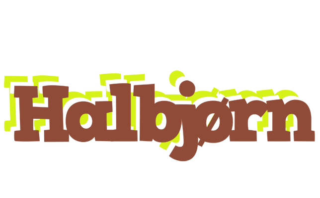 Halbjørn caffeebar logo