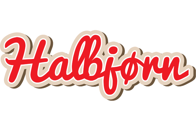 Halbjørn chocolate logo