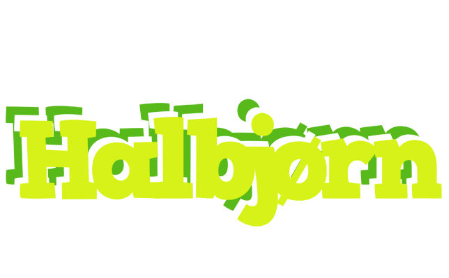 Halbjørn citrus logo
