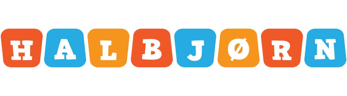 Halbjørn comics logo