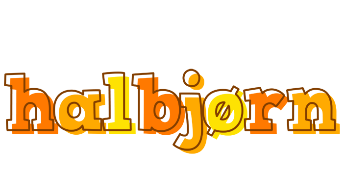 Halbjørn desert logo