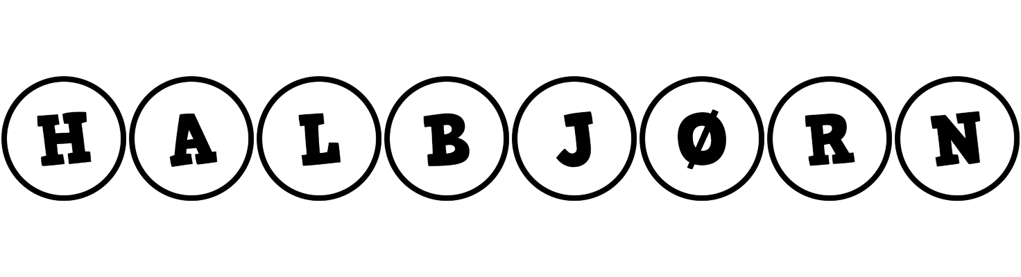 Halbjørn handy logo