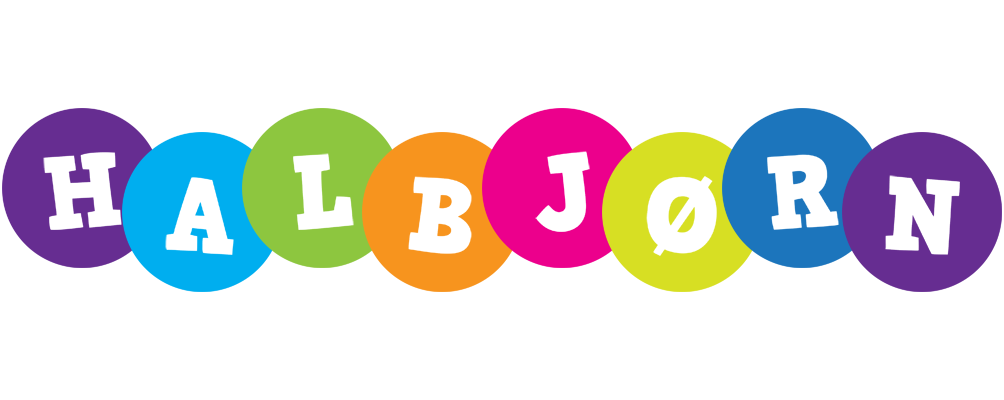 Halbjørn happy logo