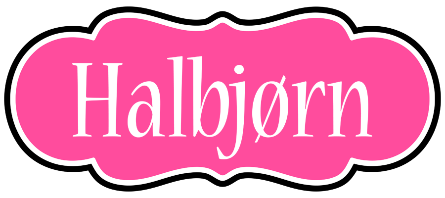 Halbjørn invitation logo