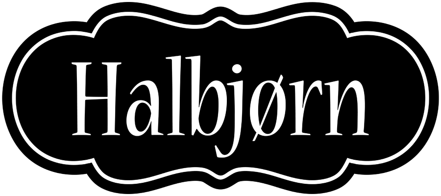 Halbjørn welcome logo