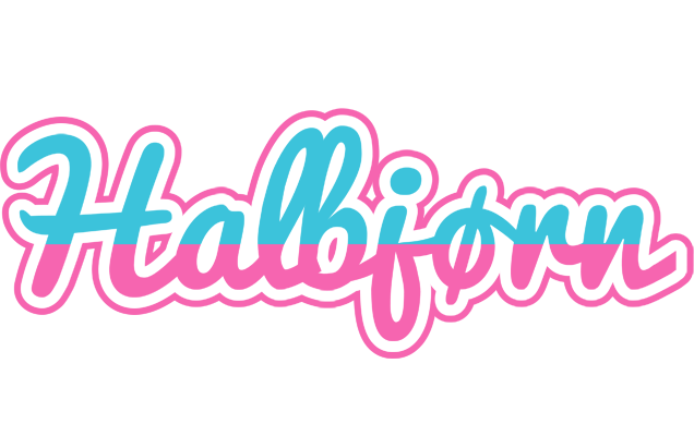 Halbjørn woman logo