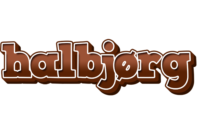 Halbjørg brownie logo