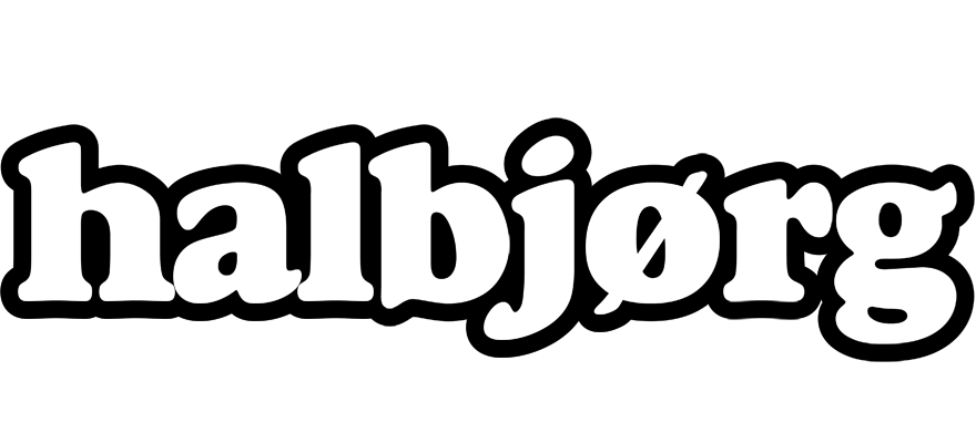 Halbjørg panda logo