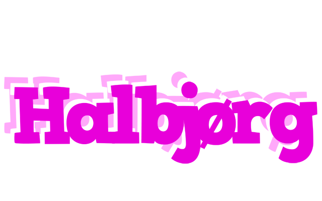 Halbjørg rumba logo