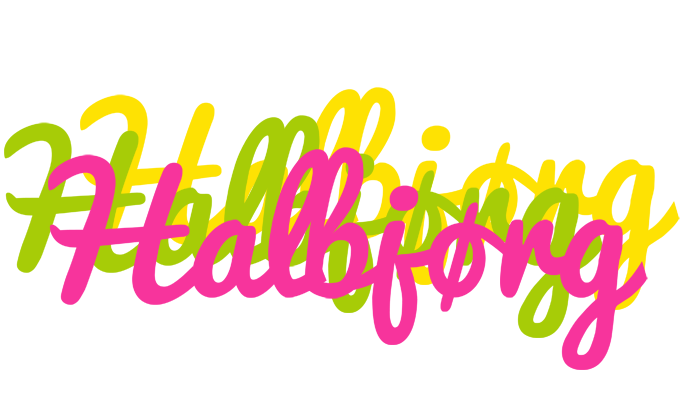 Halbjørg sweets logo