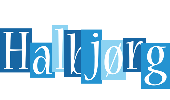 Halbjørg winter logo