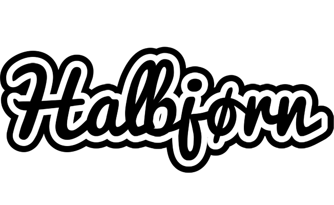 Halbjørn chess logo