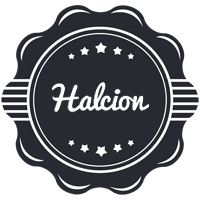 Halcion badge logo