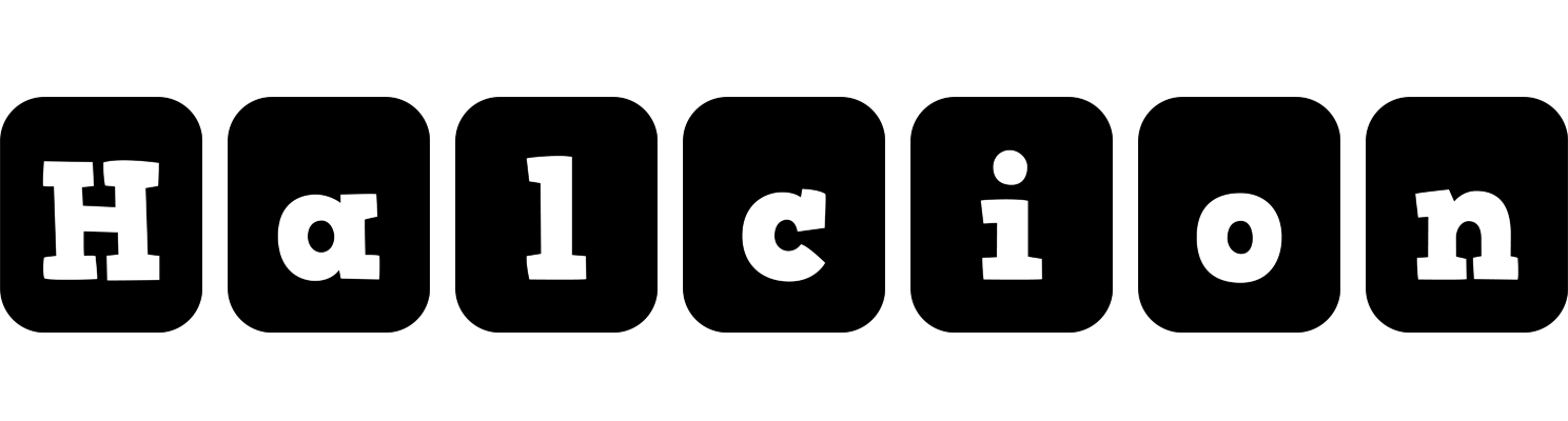 Halcion box logo