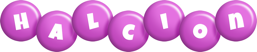 Halcion candy-purple logo