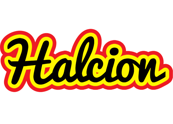 Halcion flaming logo