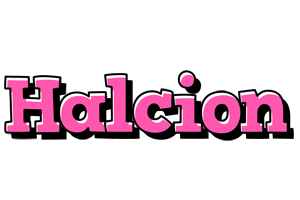 Halcion girlish logo