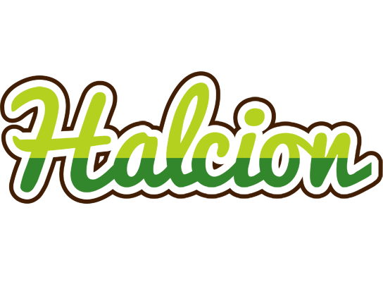 Halcion golfing logo