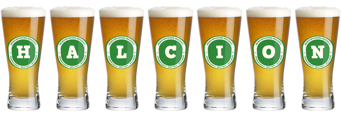 Halcion lager logo