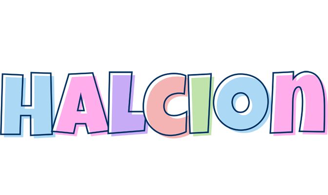 Halcion pastel logo