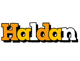 Haldan cartoon logo
