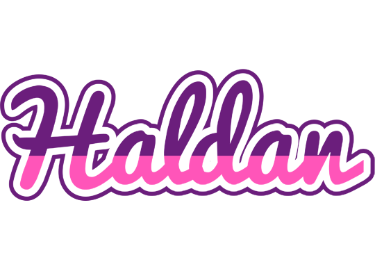 Haldan cheerful logo