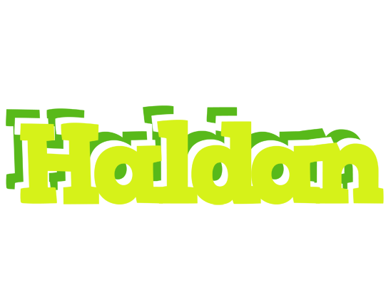 Haldan citrus logo