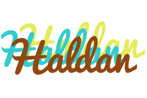 Haldan cupcake logo