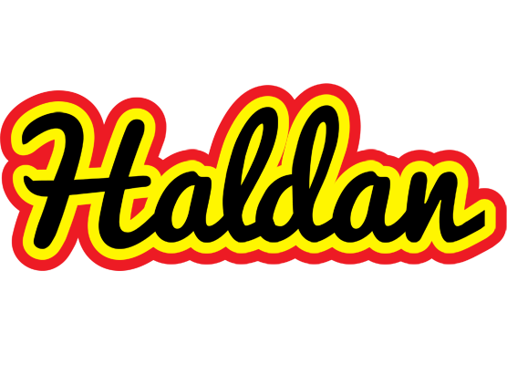 Haldan flaming logo