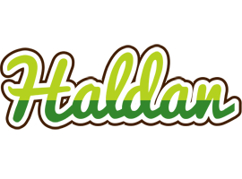 Haldan golfing logo