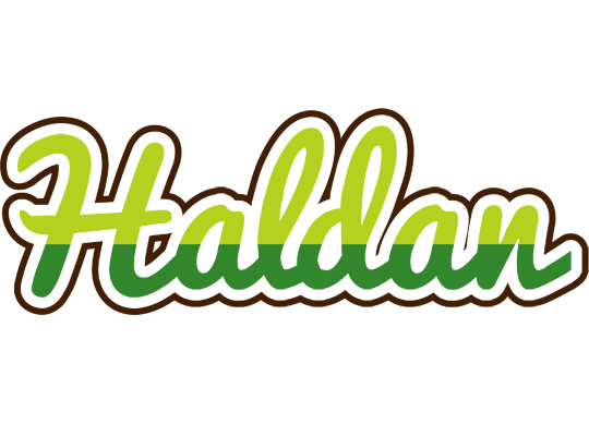Haldan golfing logo