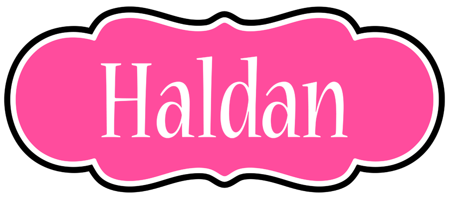 Haldan invitation logo