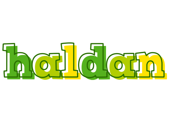 Haldan juice logo