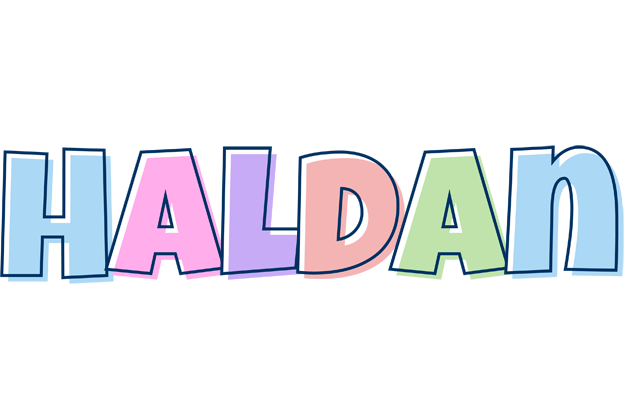 Haldan pastel logo