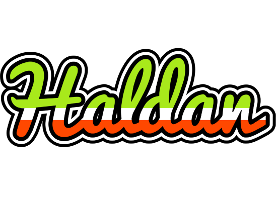 Haldan superfun logo