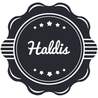 Haldis badge logo